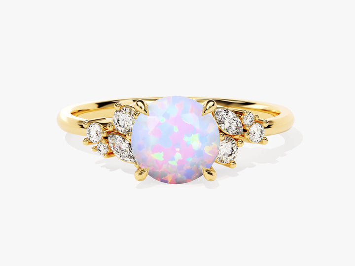 Opal Engagement Rings