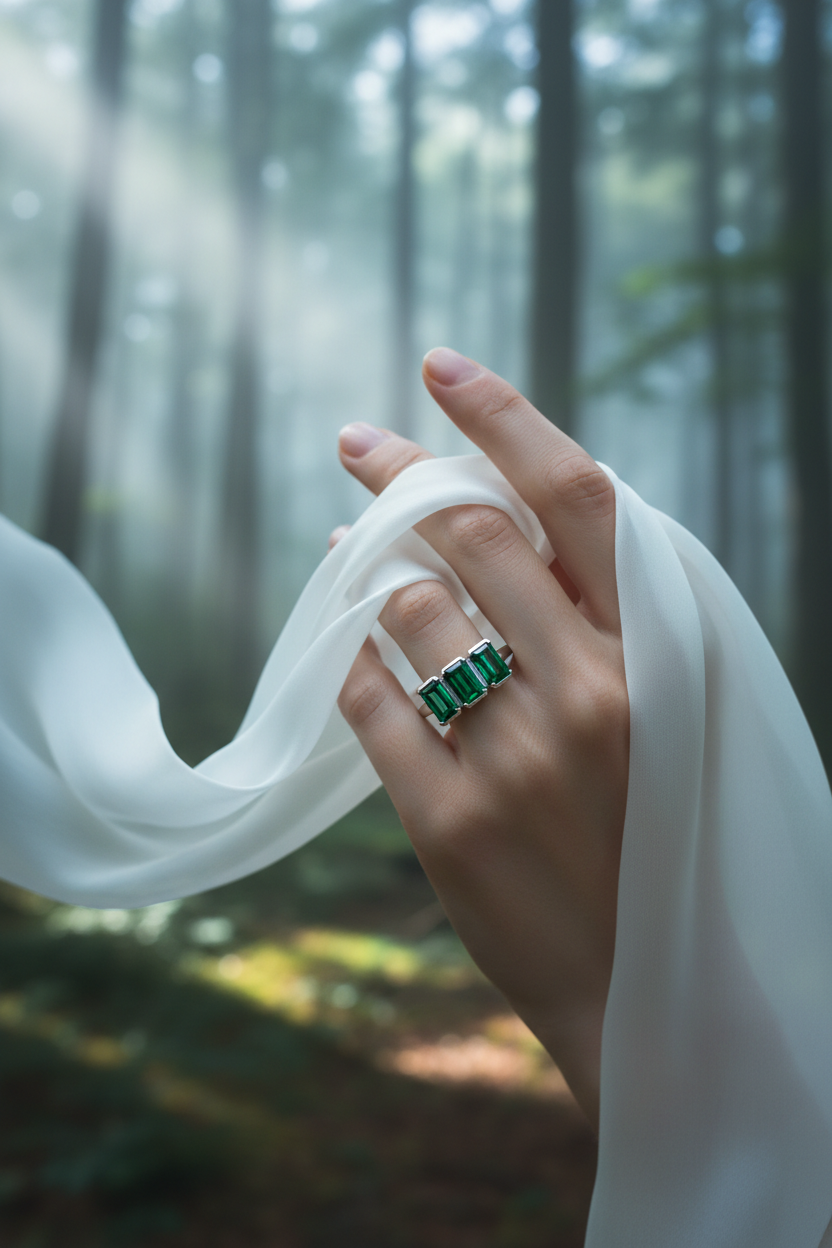 Why 3.0ct Emerald Cut Moissanite Rings Are Taking Over the Engagement Ring World | Ultimate 2024 Guide