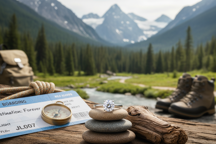 Why Your Engagement Ring Needs a "Body Double ": The Smart Traveler’s Guide to Moissanite !