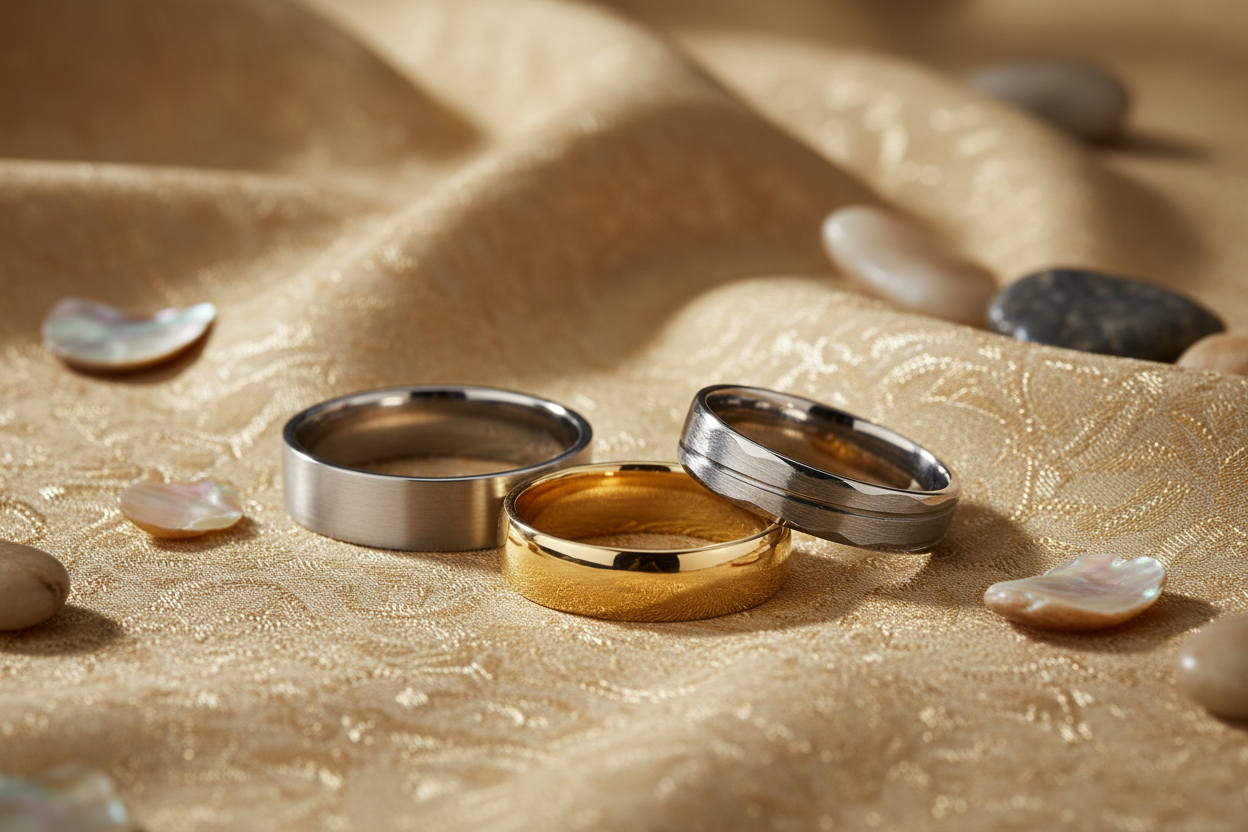 Men's Lab Diamond & Moissanite Wedding Bands | Moisora