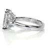 5.50 ct Radiant Three stone Moissanite Engagement Ring