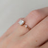 1.50 -3.50 Carat Shape Princess Twig-Setting Engagement Ring