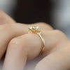 2.0 - 4.0 Carat Marquise Cut CVD Diamond Cluster Style Engagement Ring