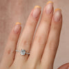 2.0 - 4.0 CT Elongated Cushion Cut CVD Diamond Hidden Halo & Pave Style Engagement Ring