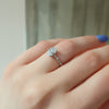 1.0 -3.0 CT Oval Cut CVD Diamond Hidden Halo Engagement Ring