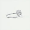 1.75 Ct Round Cut Moissanite Solitaire Diamond Engagement Ring