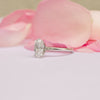1.75ct Oval Cut Solitaire Moissanite Engagement Ring