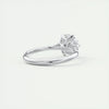 1.8 Ct Round Solitaire Moissanite Diamond Engagement Ring