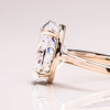1.0 - 3.72 CT Oval  CVD Diamond Solitaire Engagement Ring