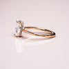 1.51 - 3.51 CT Radiant CVD Diamond Hidden Halo Engagement Ring