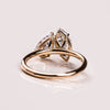 2.50 TCW Marquise & Pear E/VS2 CVD Diamond Two Stone Engagement Ring