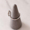 1.93 -2.93 CT Pear CVD Diamond Halo Pave Setting Engagement Ring