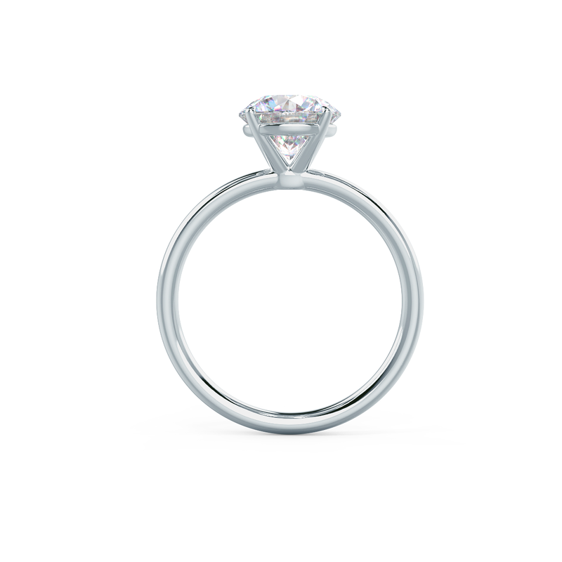 1.75ct Round Brilliant Cut Moissanite Solitaire Engagement Ring