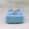 2.50ct Round Moissanite Solitaire Engagement Ring