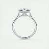 2.2 Ct Round Solitaire Bezel Moissanite Diamond Engagement Ring