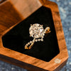 1.0-3.0 CT Round CVD Diamond Unique Engagement Ring