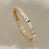 0.80CTW Baguette Cut Full Eternity Wedding Band for Women