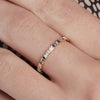 0.80CTW Baguette Cut Full Eternity Wedding Band for Women
