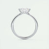 2.1 Ct Trillion Cantilever Solitaire Moissanite Engagement Ring