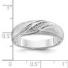 5.5mm Round Cut Lab Grown Channel Set Men's Wedding Band