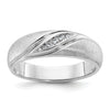 5.5mm Round Cut Lab Grown Channel Set Men's Wedding Band
