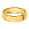 4mm Round Cut Diamond Row Lab Grown Men's Wedding Band