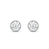 2.0Ct Round Cut Moissanite Vintage Diamond Stud Earrings for Her