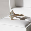 1.5 - 3.5 CT Marquise CVD Diamond Solitaire Engagement Ring