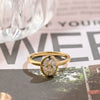 1.0-3.0 CT Oval CVD Diamond Bezel Setting Engagement Ring
