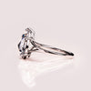 1.50 - 3.09 CT Pear CVD Diamond Solitaire Split Shank Engagement Ring