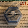 1.0 CT-3.0 CT Emerald CVD Diamond Solitaire Engagement Ring
