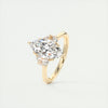 2.0CT Marquise Moissanite 3 Stones Engagement Ring