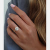 2.0ct Round Brilliant Cut Moissanite Solitaire Engagement Ring
