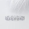 Marquise & Round Cut Moissanite Full Eternity Diamond Wedding Band