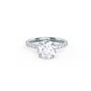 1.50CT Round Brilliant Cut Moissanite Pave Setting Engagement Ring
