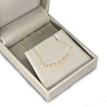 0.27 ctw Cluster Diamond Necklace for Women