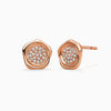 Round Cut Moissanite Unique Seal Diamond Earrings for Her