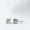 1.20Ct Round Cut Moissanite Diamond Stud Earrings in White Gold