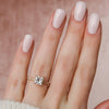 2.0 -4.0 CT Shape Princess vintage Setting Engagement Ring
