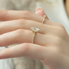 1.0 -3.0 CT Oval Cut CVD Diamond Pave Engagement Ring