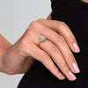 2.0 - 4.0 CT Emerald Cut CVD Diamond twist Engagement Ring