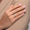 1.0 - 3.0 CT Round Cut CVD Diamond Solitaire Engagement Ring