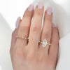 2.0 - 4.0 CT Marquise Cut CVD Diamond Dainty Engagement Ring