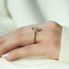 2.0 - 4.0 CT Elongated Cushion Cut CVD Diamond Hidden Halo Engagement Ring