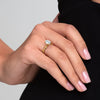 2.0 - 4.0 CT Elongated Cushion Cut CVD Diamond vintage Style Engagement Ring