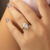2.0 - 4.0 CT Marquise Cut CVD Diamond Solitaire Engagement Ring