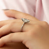 2.0 - 4.0 CT Marquise Cut CVD Diamond Solitaire Engagement Ring