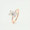 2.0 Ct Radiant Solitaire With Hidden Halo Moissanite Diamond Engagement Ring