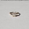 1.5 - 3.5 CT Radiant CVD Diamond Solitaire Engagement Ring