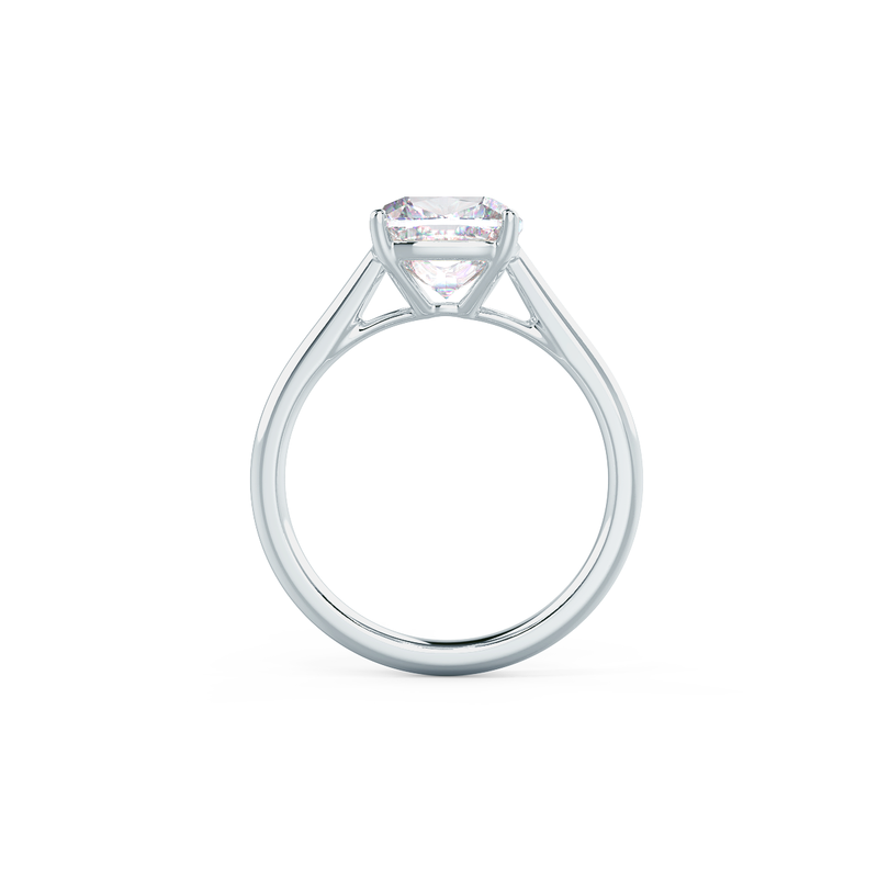 2.25ct Cushion Moissanite Solitaire Engagement Ring